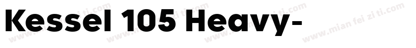 Kessel 105 Heavy字体转换